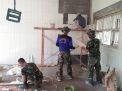 Sekolahan SDN Kupang Menjadi Sasaran Fisik TMMD ke 106 Kodim Sidoarjo