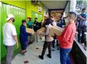 Polrestabes Surabaya Peduli Covid 19, Bagikan Sembako Untuk Masyarakat