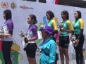 Tim Surabaya Dominan Di Nomor Balap Sepeda Road Race Putra-Putri Beregu