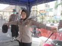 Antisipasi Corona, Polres Tanjung Perak Periksa Suhu Badan Tamu