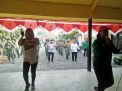 Satgas TMMD ke 106 Adakan Senam Sambil Bergoyang Bersama