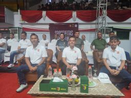 Dirlambangja Puspenerbal Hadiri Pembukaan Open Turnament Bola Voli Piala Panglima TNI Tahun 2025