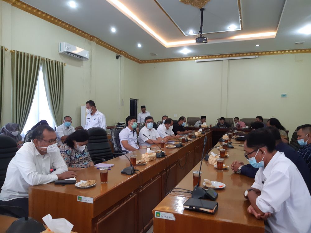 Gelar RDP,  Komisi A DPRD Langkat Desak KJPP Lakukan Appraisal Ulang Lahan Tol Bijai-Langsa di Kecamatan Gebang