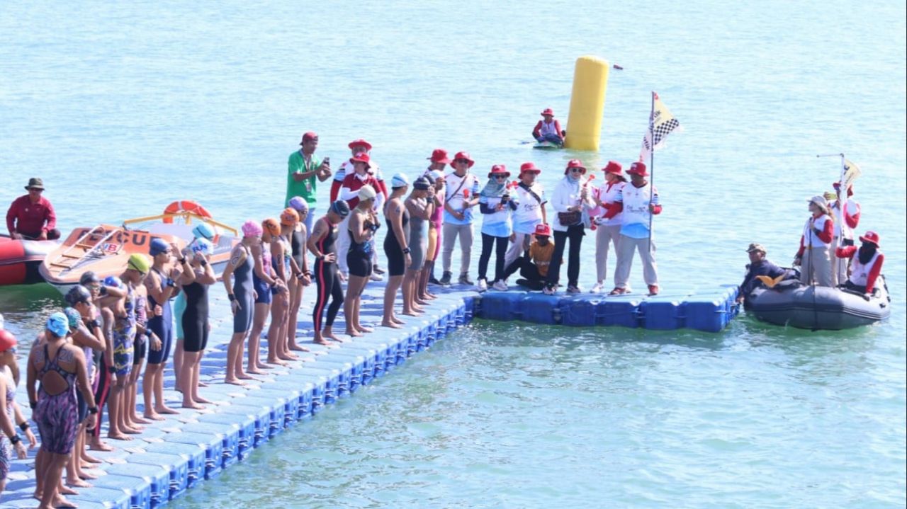 Perenang Jatim Kuasai Kejurnas Open Water Swimming