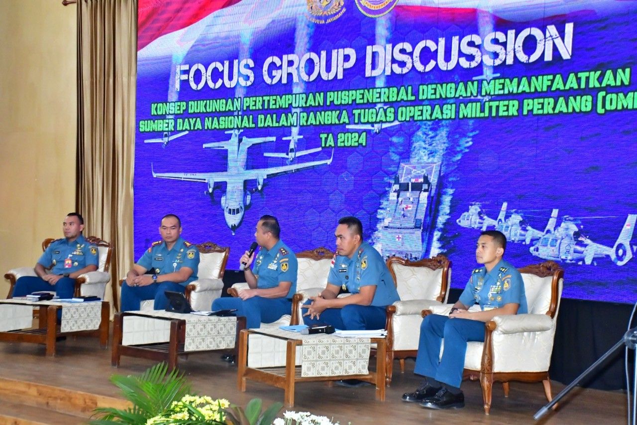 Puspenerbal Gelar FGD Dukungan Pertempuran, Memanfaatkan SDN untuk Tugas OMP