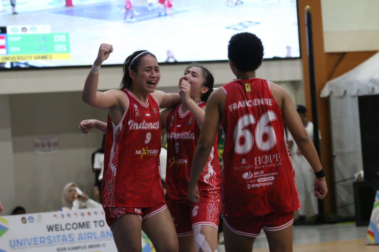 Basket Putri 3x3 Indonesia Riah Emas AUG 2024
