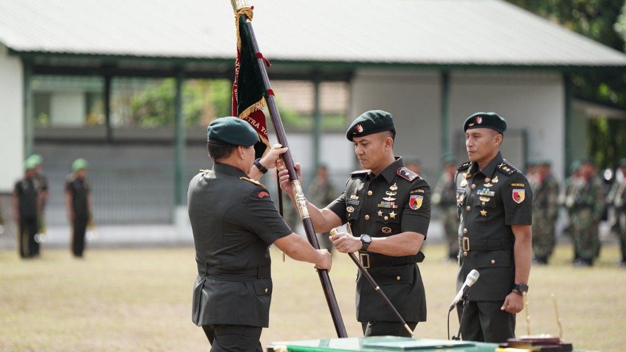 Danyonif 500/Sikatan Resmi Diserah Terimakan