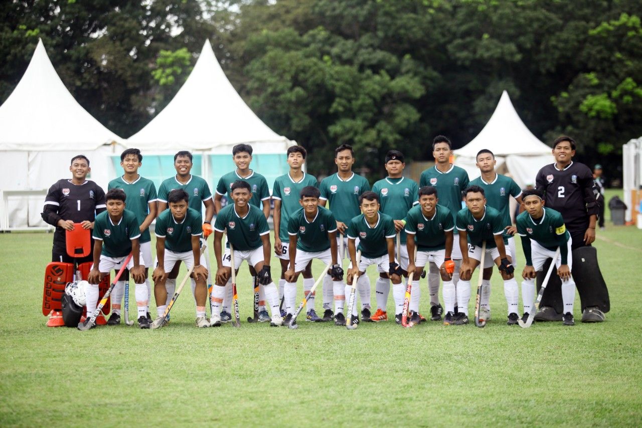 Taklukan Jabar 2-0 , Tim hoki Lapangan Putra Jawa Timur Siap Rebut Medali Perunggu PON XXI