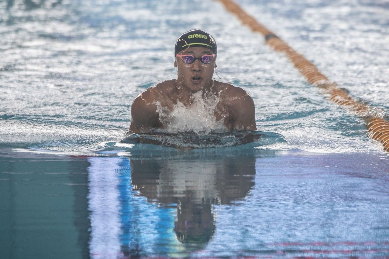 Perenang Jatim Andi Muhammad Nurrizka Febrian Raih Waktu Tercepat di 100 Meter Gaya Dada