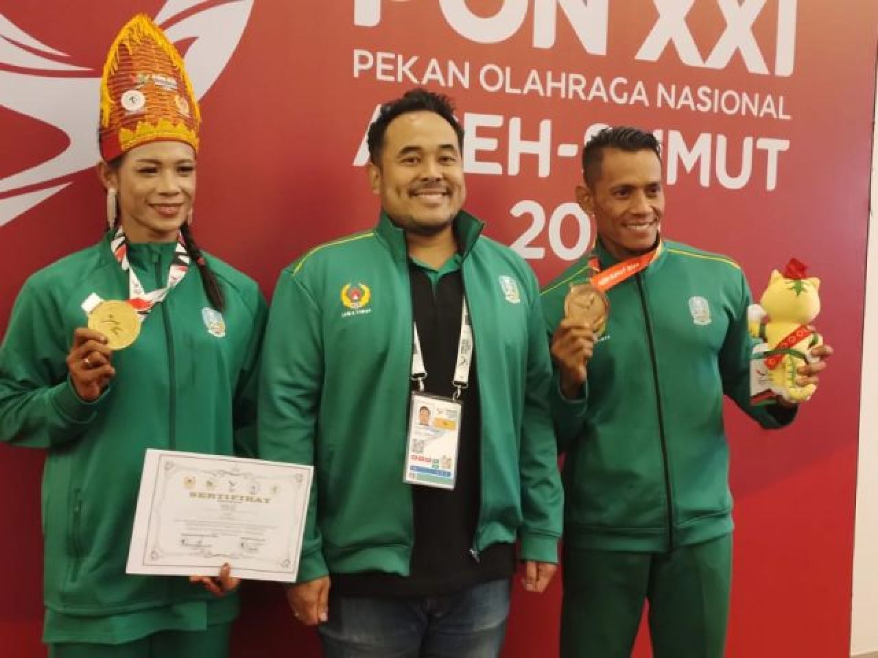 Slamet Hariyanto Gagal Sumbang Emas untuk Jatim dari Binaraga Fitness