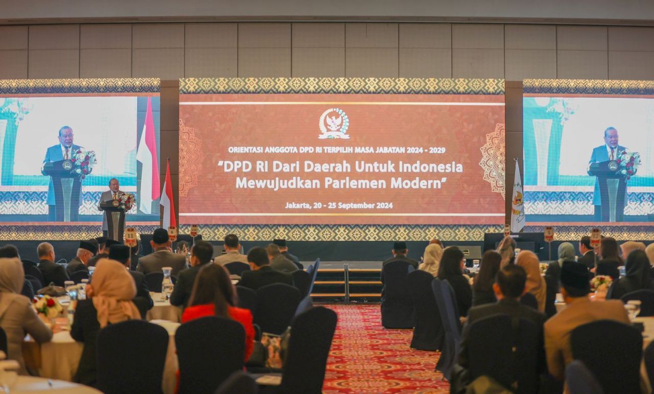 Buka Orientasi Anggota DPD RI Periode 2024-2029, LaNyala Tekankan Pentingnya Kolaborasi dan Sinergi