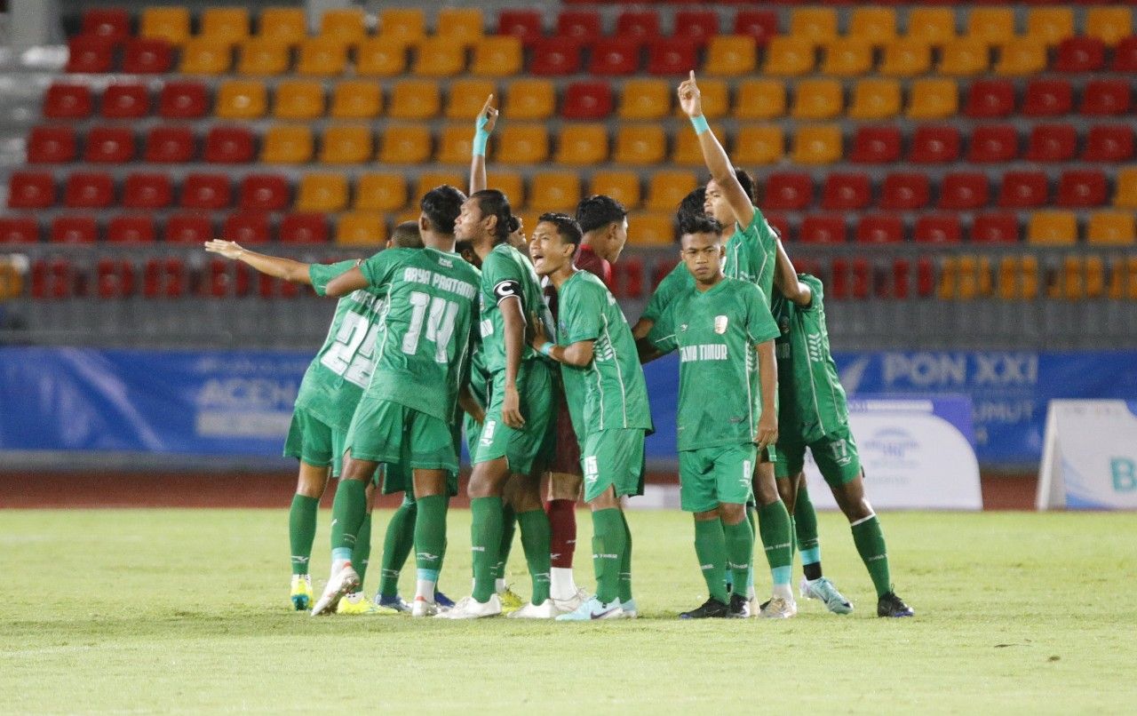 Kalahkan Jabar 1-0, Jatim Rebut Emas Sepakbola PON XXI 2024