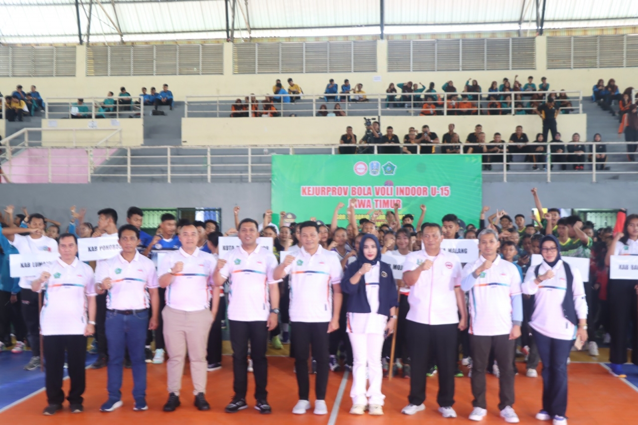 Kejurprov Jatim   Bola Voli U-15   Digelar di Kota Delta 