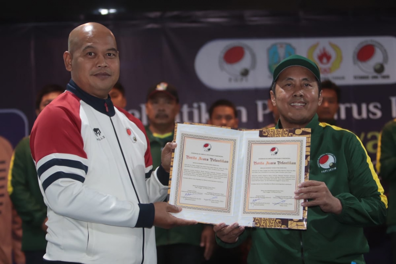 Pengprov FOPI Jatim Bisa Jadi Pilot Projeck Pembinaan dan Menejemen Petanque di Indonesia