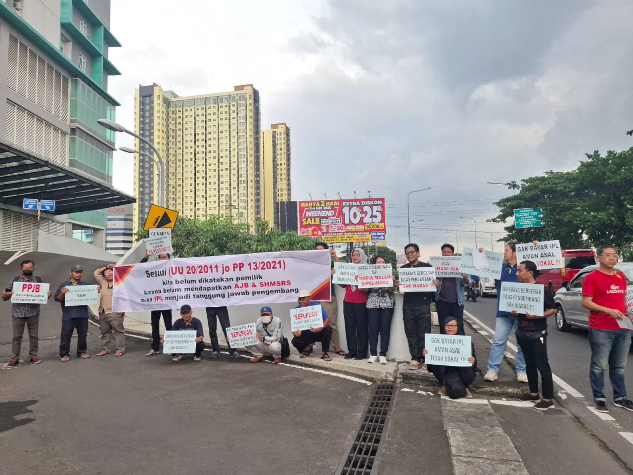 Manajemen Apartemen Bale Hinggil Klarifikasi Aksi Demo, Soroti Kehadiran Anggota Dewan Tanpa Mandat