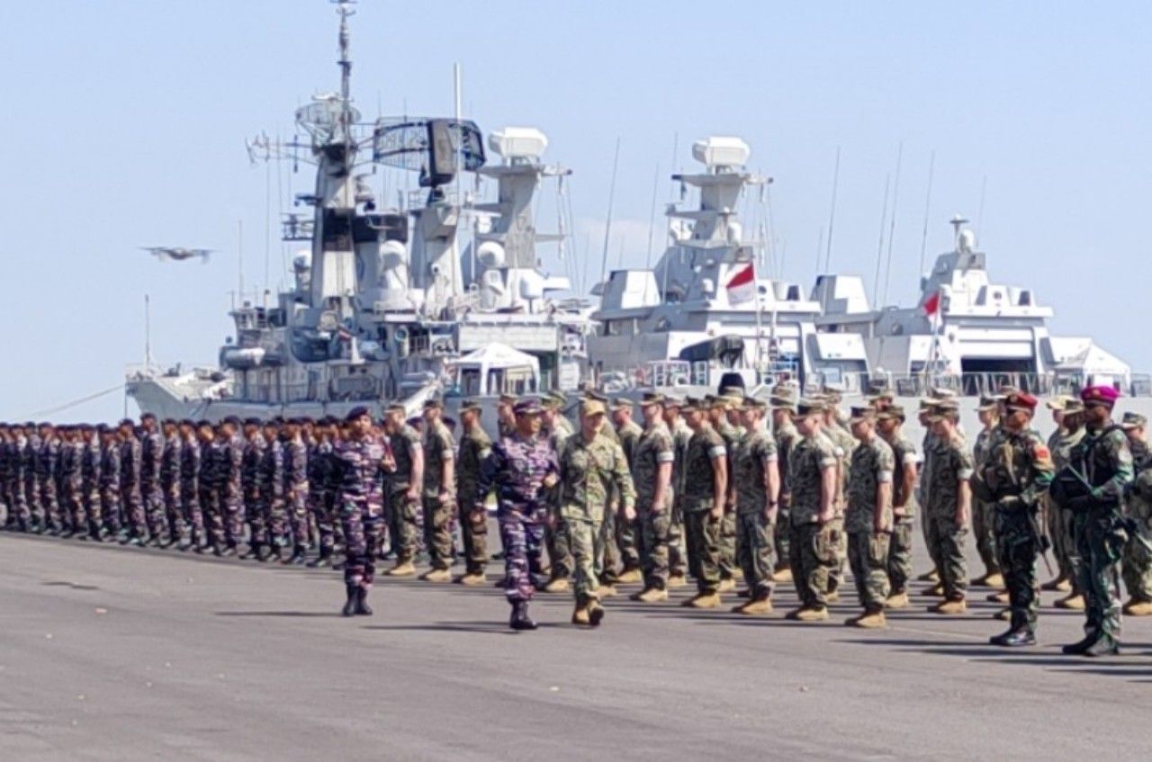Koarmada II Gelar Latma CARAT 2025 Dengan Angkatan Laut Amerika Serikat (US Navy)