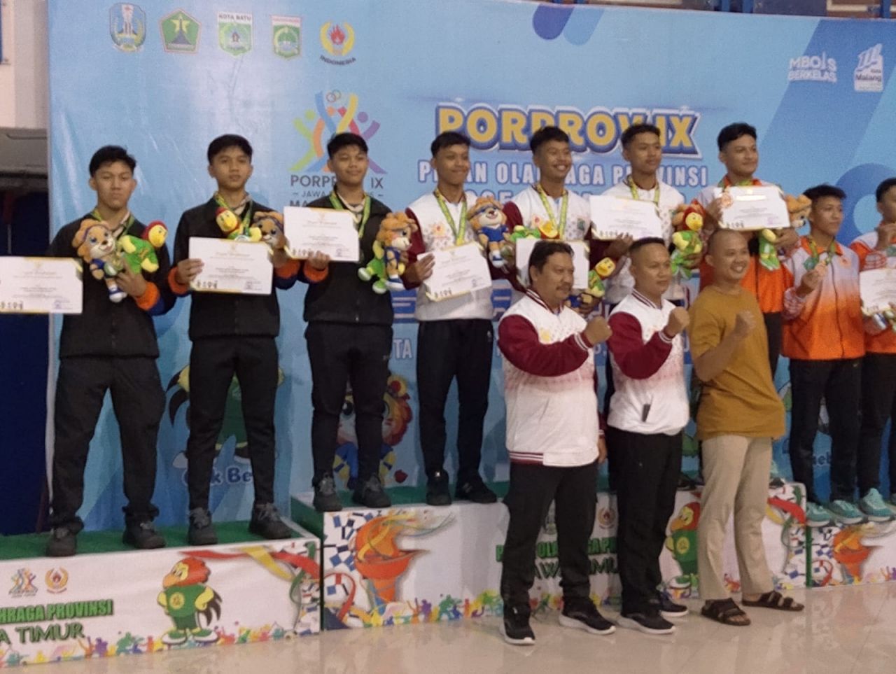 Sidoarjo Juara Umum Karate Porprov IX Jatim 2025