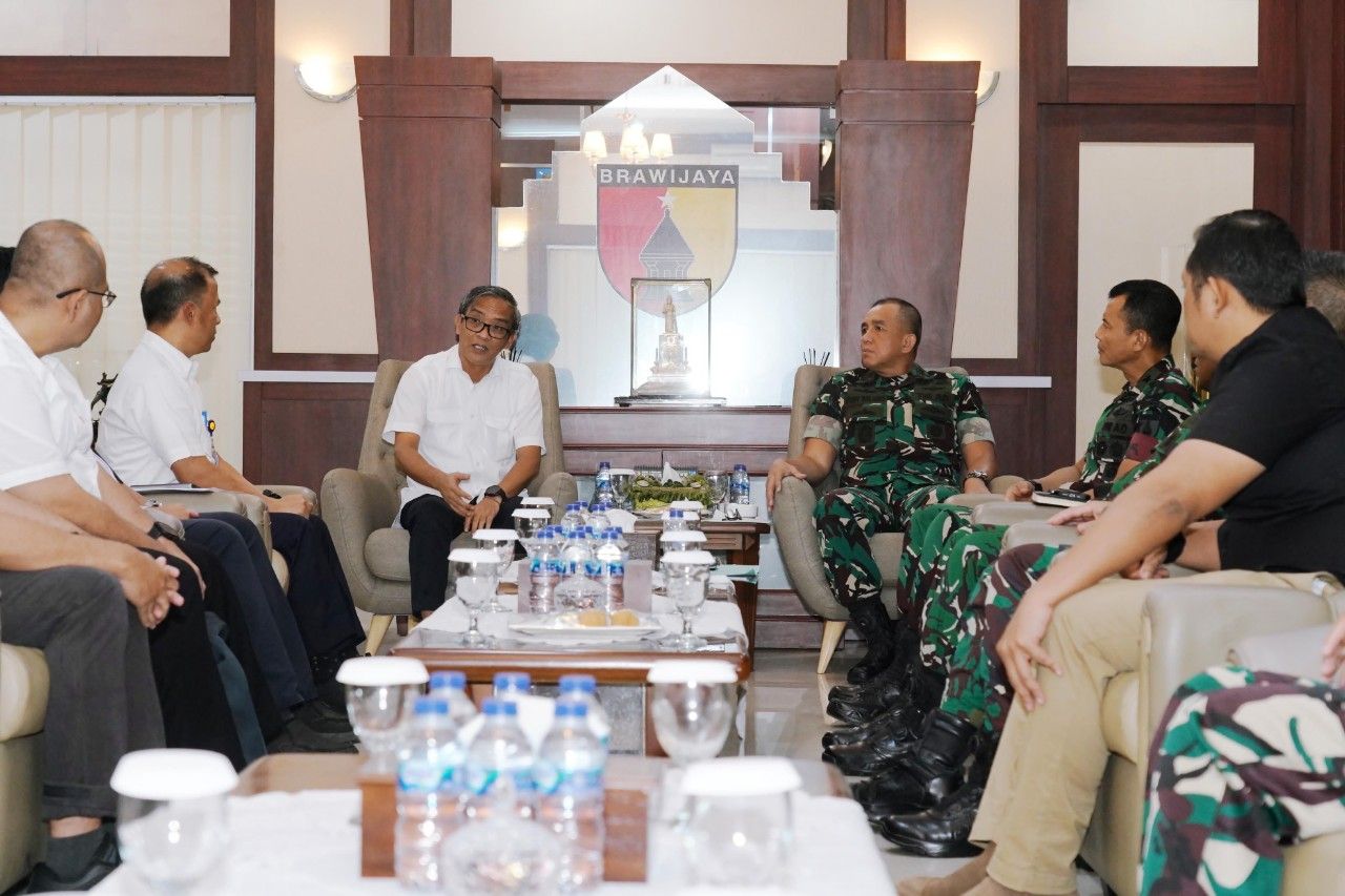 Terima Audiensi Kepala BBWS, Pangdam Brawijaya Dukung Pengamanan Proyek Vital Dan Penyediaan Personel
