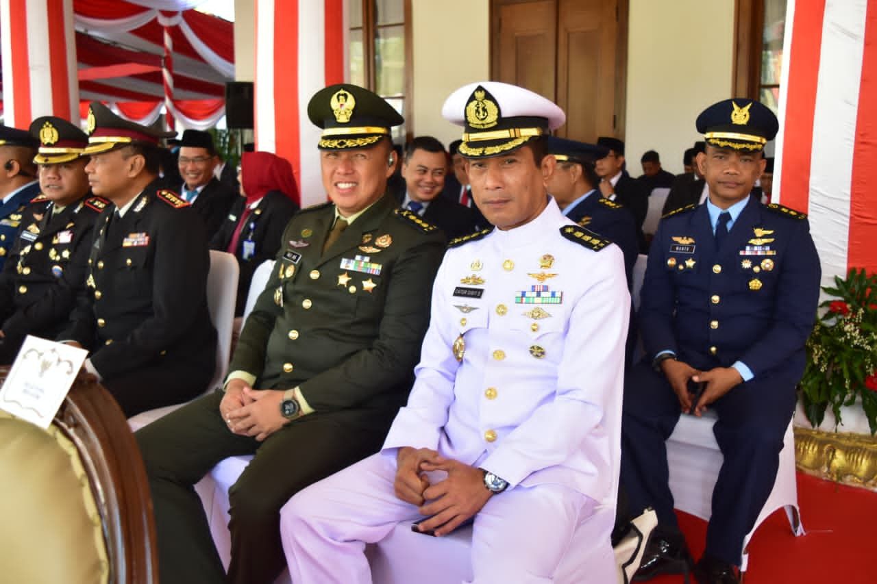 Dirops Puspenerbal Peringatan Hari Kesaktian Pancasila 2025 di Gedung Negara Grahadi Surabaya