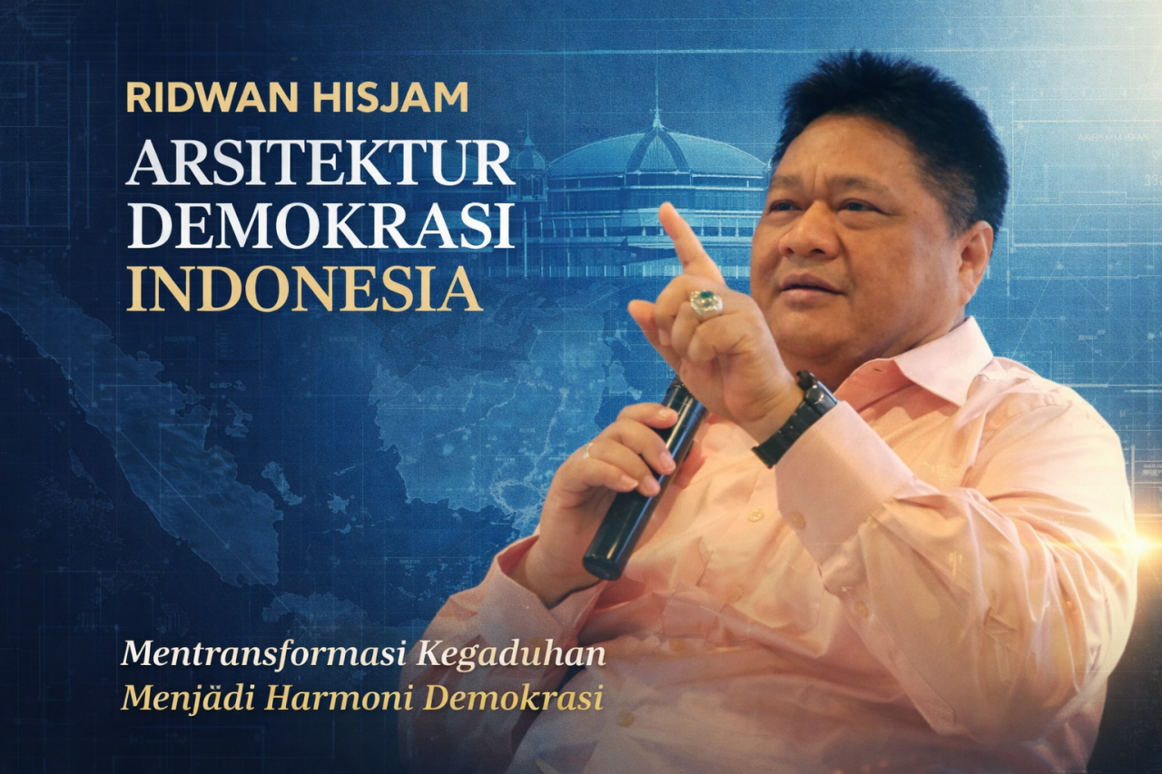 Arsitektur Demokrasi Ridwan Hisjam: Menjaga Stabilitas di Tengah Polarisasi