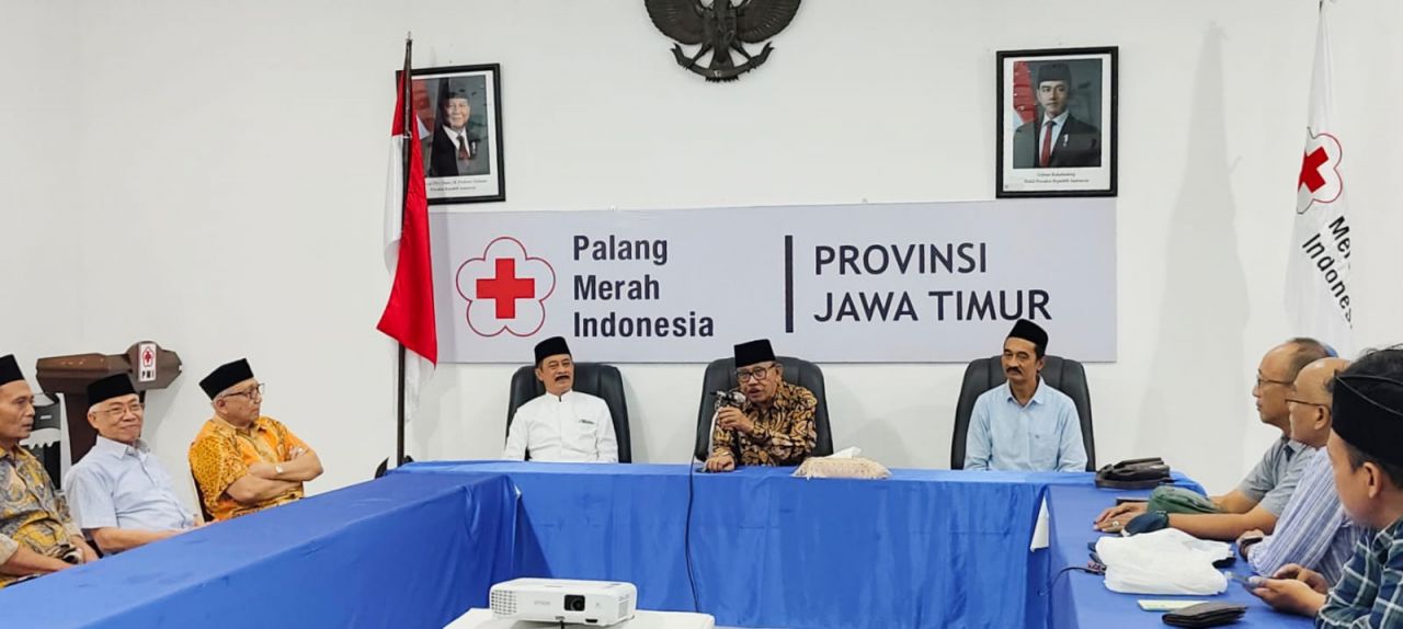 Imam Utomo Sebut PWI Mitra Strategis PMI Jatim, Siapkan Relawan Jurnalis Palang Merah