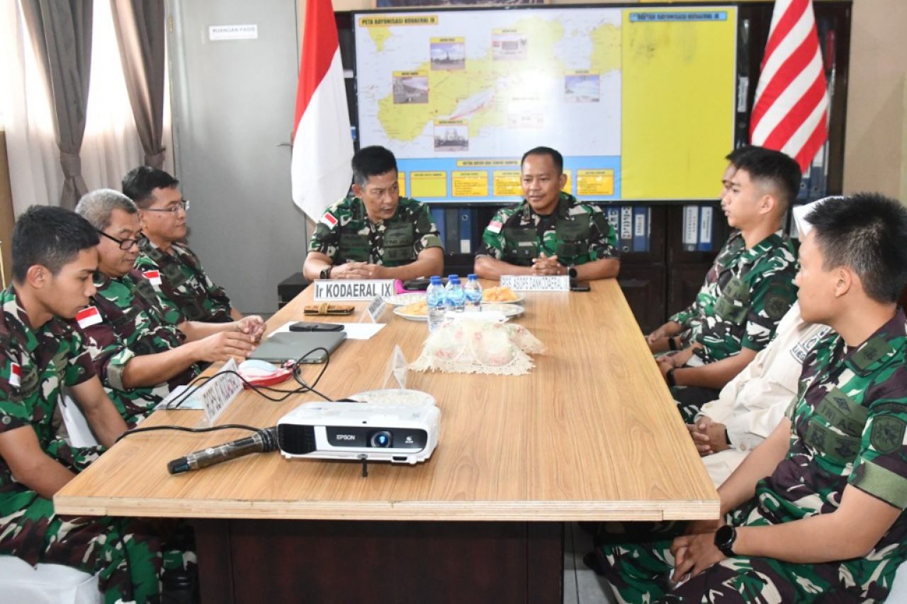 Inspektorat Kodaeral IX Tuntaskan Audit Kinerja Internal di Staf Operasi Kodaeral lX