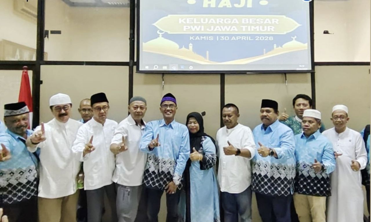 Harapan dan Doa Mengiringi Keberangkatan 11 Wartawan PWI Jatim ke Tanah Suci