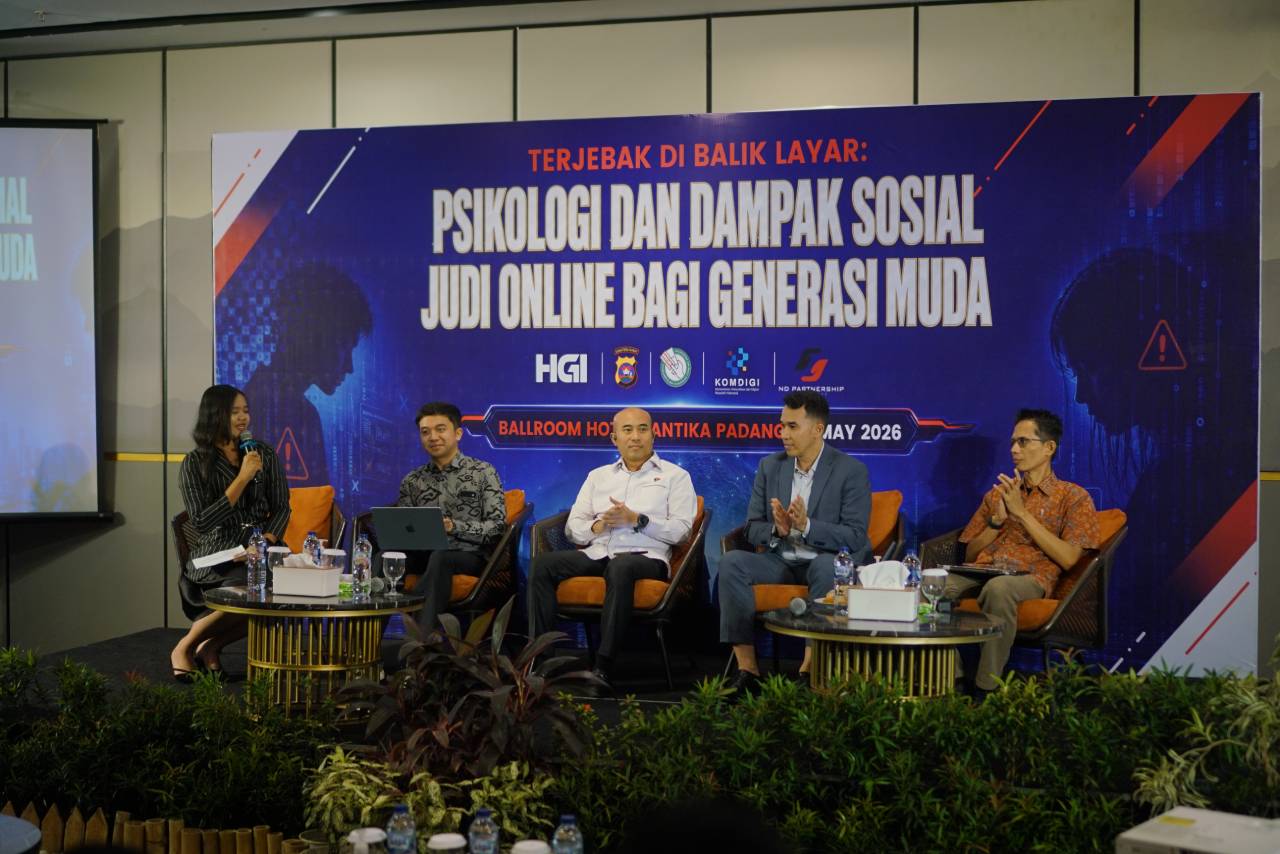 Literasi Digital Jadi Benteng Utama, HGI dan Polda Sumbar Edukasi Mahasiswa di Padang