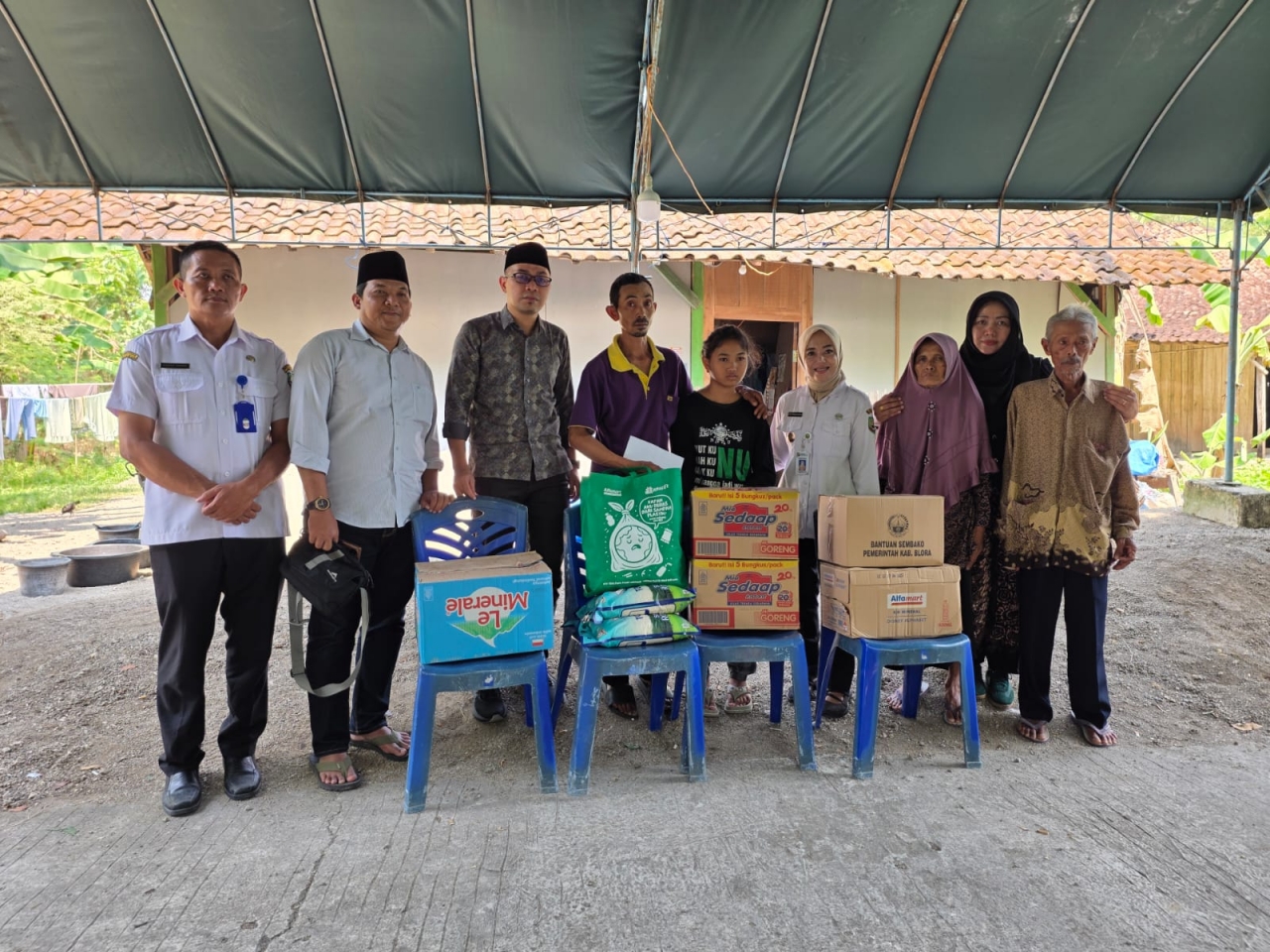 Pastikan Masa Depan Anak Terjamin, Gus Fahim Datangi Keluarga Almarhumah di Mojorembun