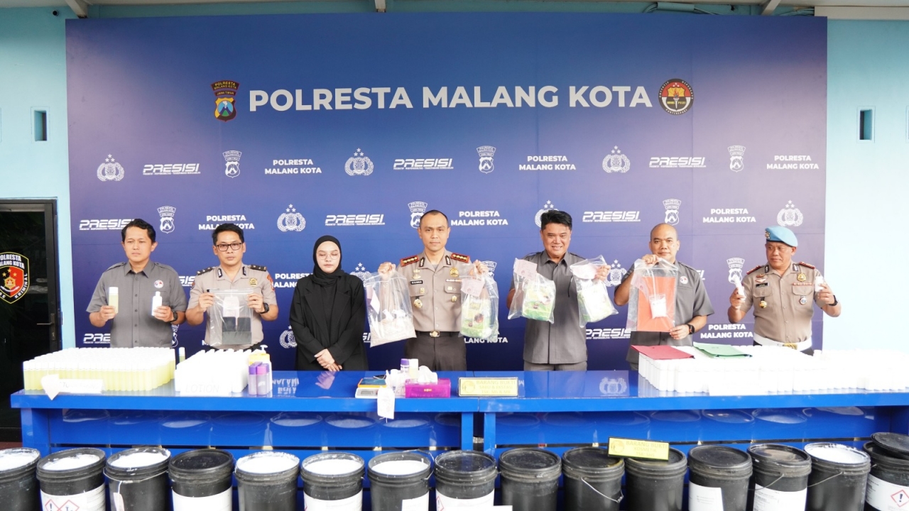 Polresta Malang Kota Amankan Dua Kurir Jaringan Aceh, Sita 3,2 Kg Sabu dan 2.480 Butir Ekstasi