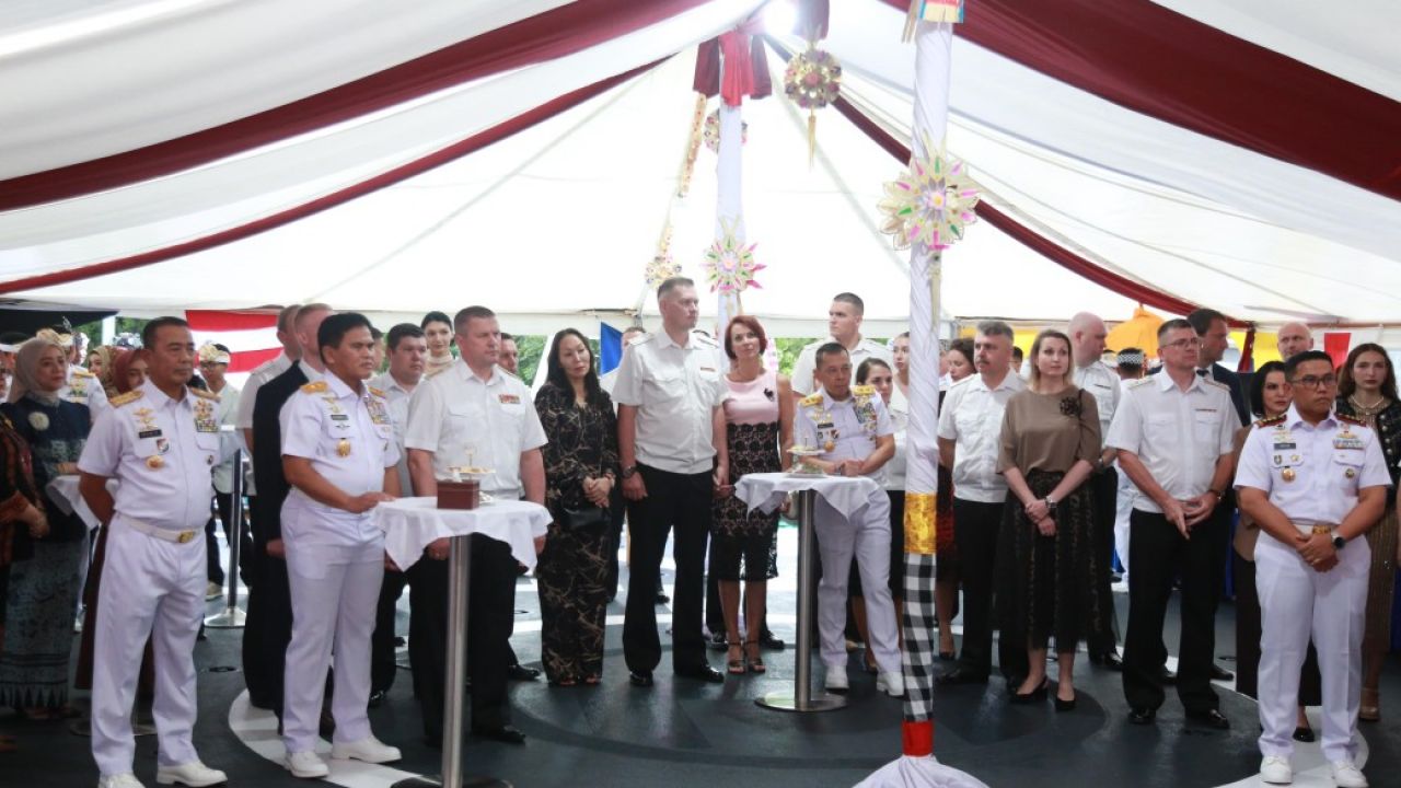 Latma Orruda 2026: Deck Reception KRI I Gusti Ngurah Rai-332 Perkuat Diplomasi Angkatan Laut Indonesia–Rusia