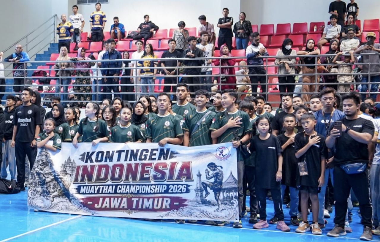 Jawa Timur Dominan di Kelas Elite, IMC 2026 Tegaskan Kekuatan Muaythai Jatim