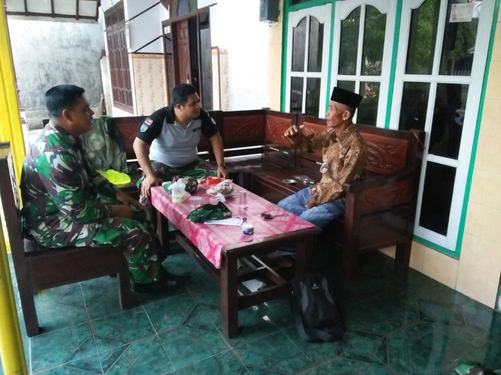 Jelang Akhir TMMD 106, Tingkatkan Komsos Dengan Tokoh Masyarakat