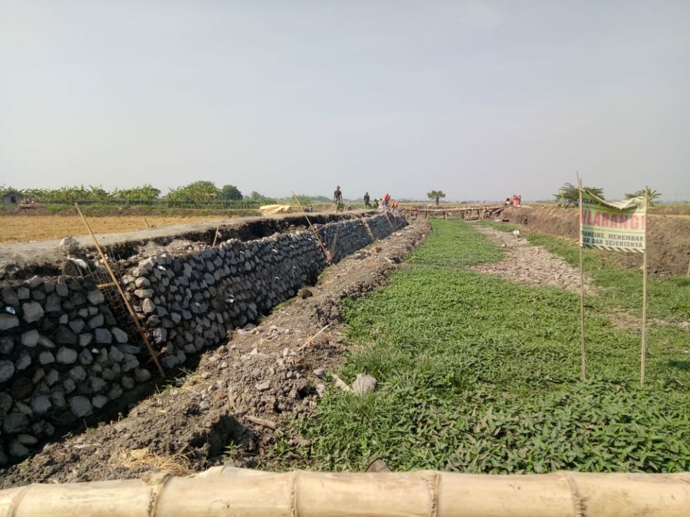 Irigasi Persembahan Satgas TMMD Siap  Alirkan Air