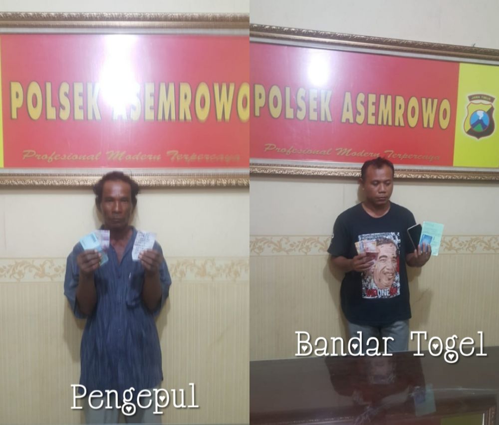 Pengecer Dan Bandar Togel  Ditangkap Polisi Surabaya
