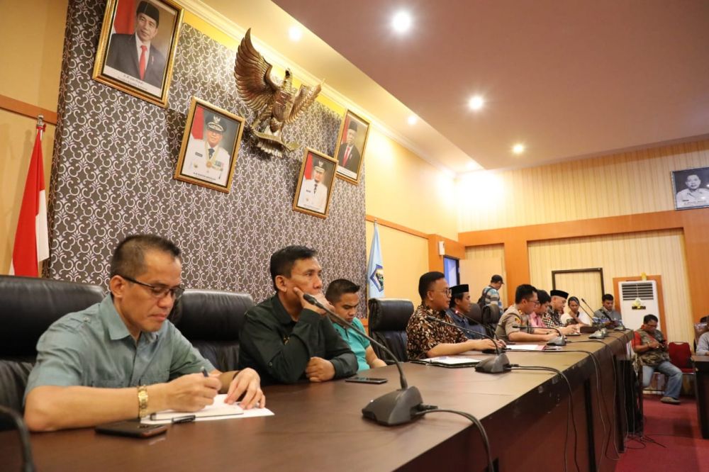Bupati Bantaeng Pimpin Rakor Antisipasi Penyebaran Covid 19