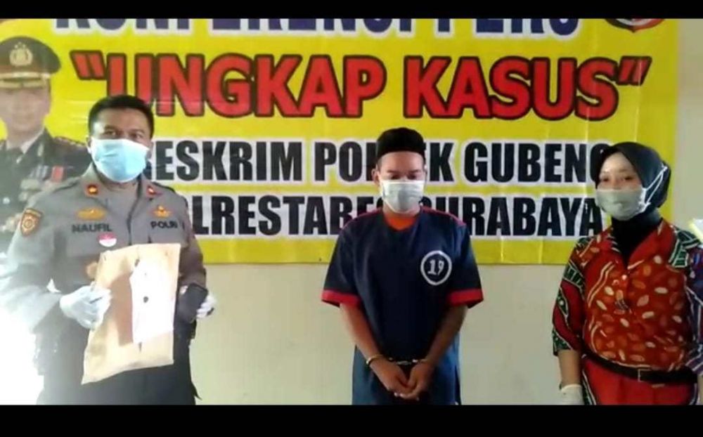 Polsek Gubeng Gagalkan Peredaran Tembakau Gorila
