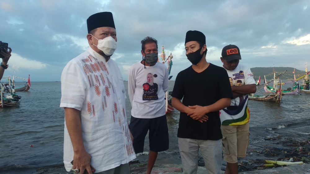 Ketua DPD RI, AA LaNyalla Mahmud Mattalitti Kunjungi Nelayan Muncar