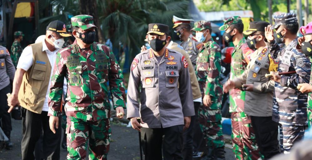Kapolri Gandeng Panglima TNI Tininjau Bangkalan