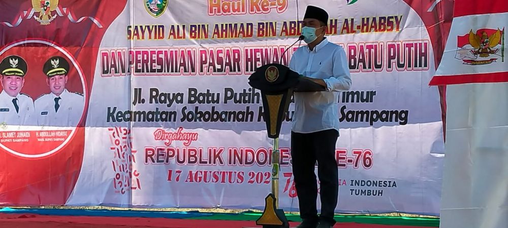Pembukaan Pasar Hewan Ternak Batu Putih Pemdes Desa Bira Timur 