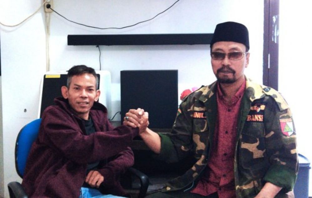 Pemuda Pancasila dan Banser Kota Surabaya Tanggapi Aksi Terkait Pembubaran IKA GP Ansor di Gedung Astranawa