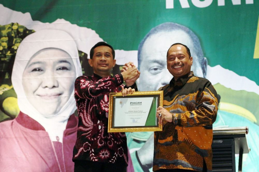 POSSI Terpilih Pengprov Terbaik di Ajang KONI Jatim Award 2022