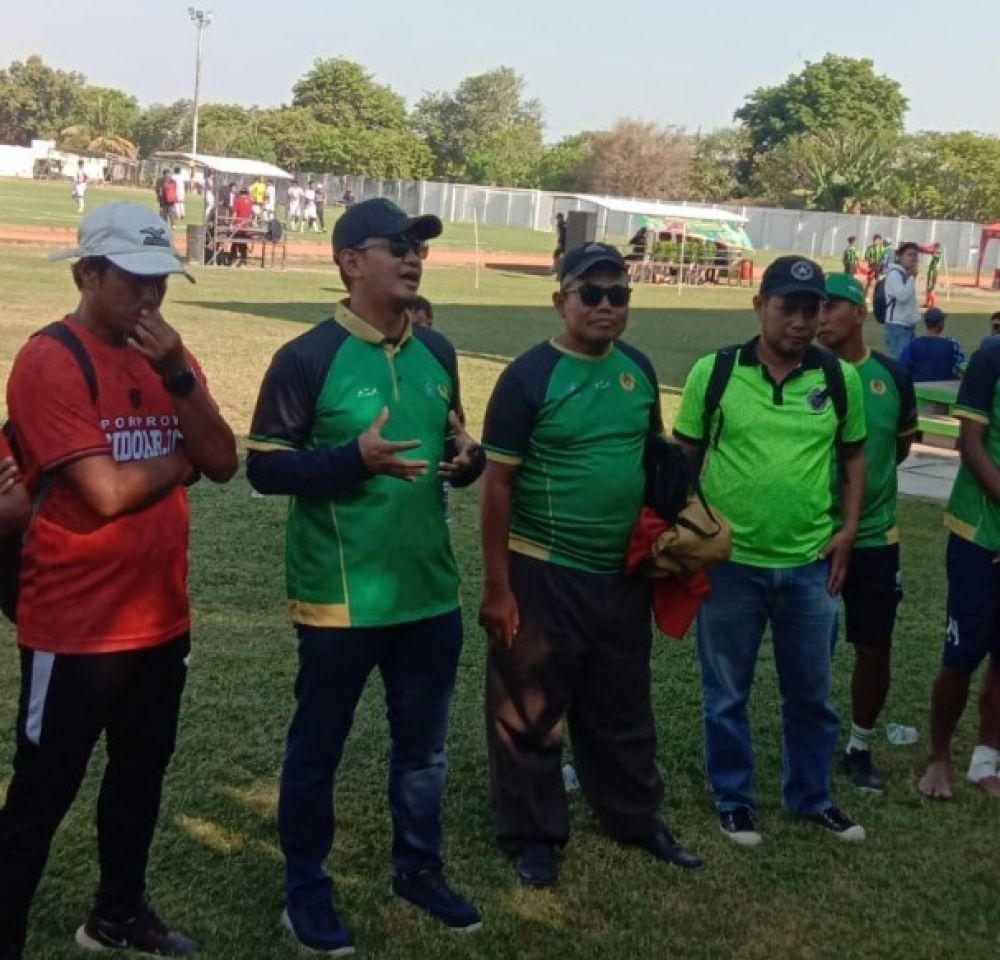 Awali Porprov VIII Jatim 2023,  Tim Sepak Bola Sidoarjo Kalahkan Tim Lumajang 