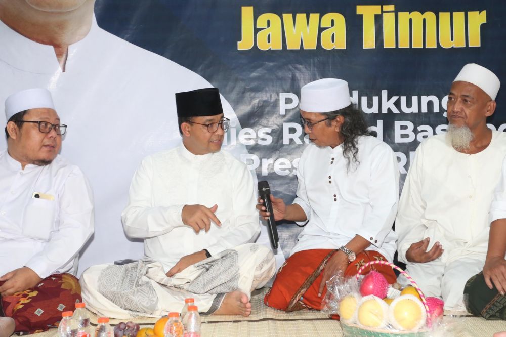 Kiai Nderesmo Surabaya Deklarasi Tim ASWAJA Dukung Anies Jadi Presiden RI