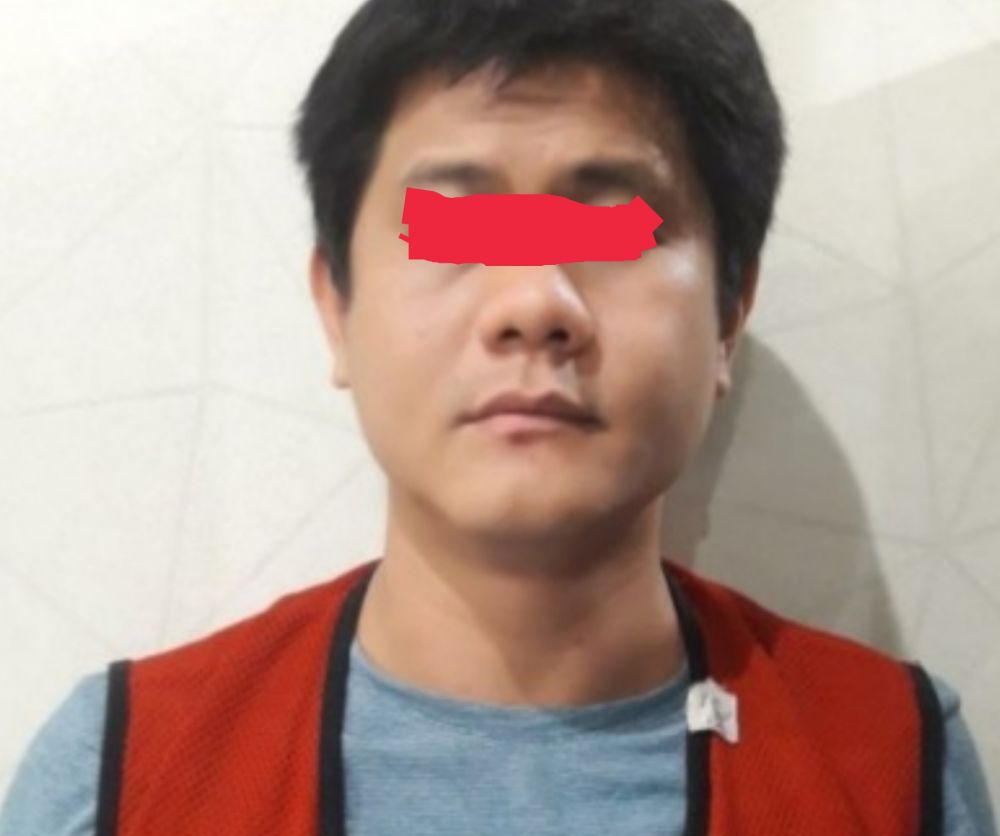 Willy Angga (40), tersangka kasus kepemilikan narkotika jenis sabu-sabu