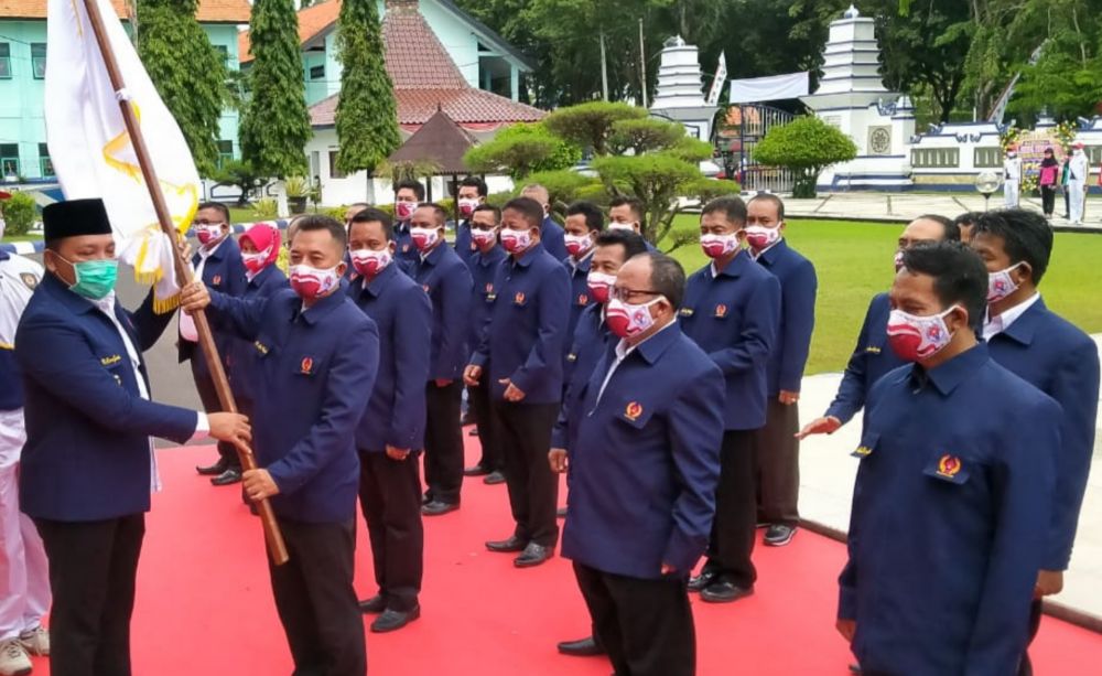 PELANTIKAN PENGURUS KONI KABUPATEN SAMPANG BERJALAN SUKSES DAN MERIAH