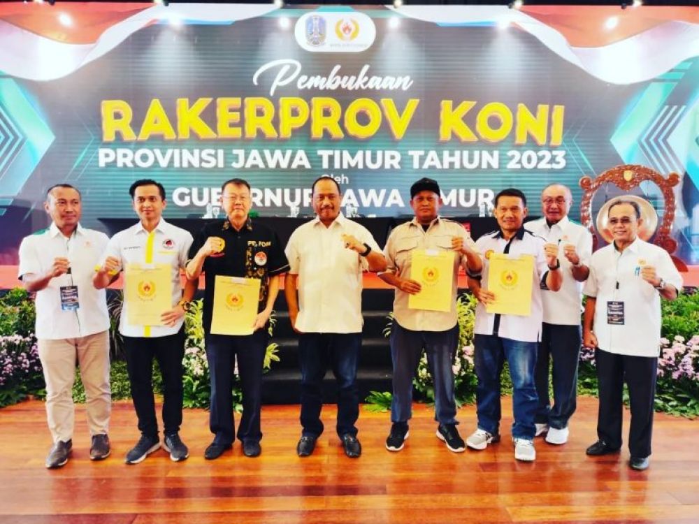 Rakerprov KONI Jatim Hasilkan Persiapan PORPROV dan Puslatda
