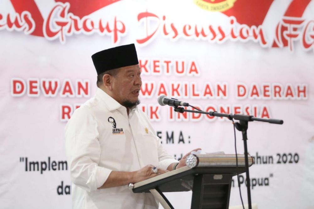 Ketua DPD RI Minta Kesmas Jadi Tolok Ukur Pembangunan Papua