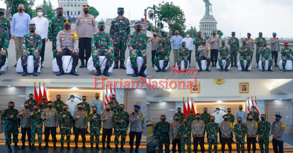 Kapolda Jatim Silaturahmi Dengan Pangkoarmada II Jalin Sinergitas