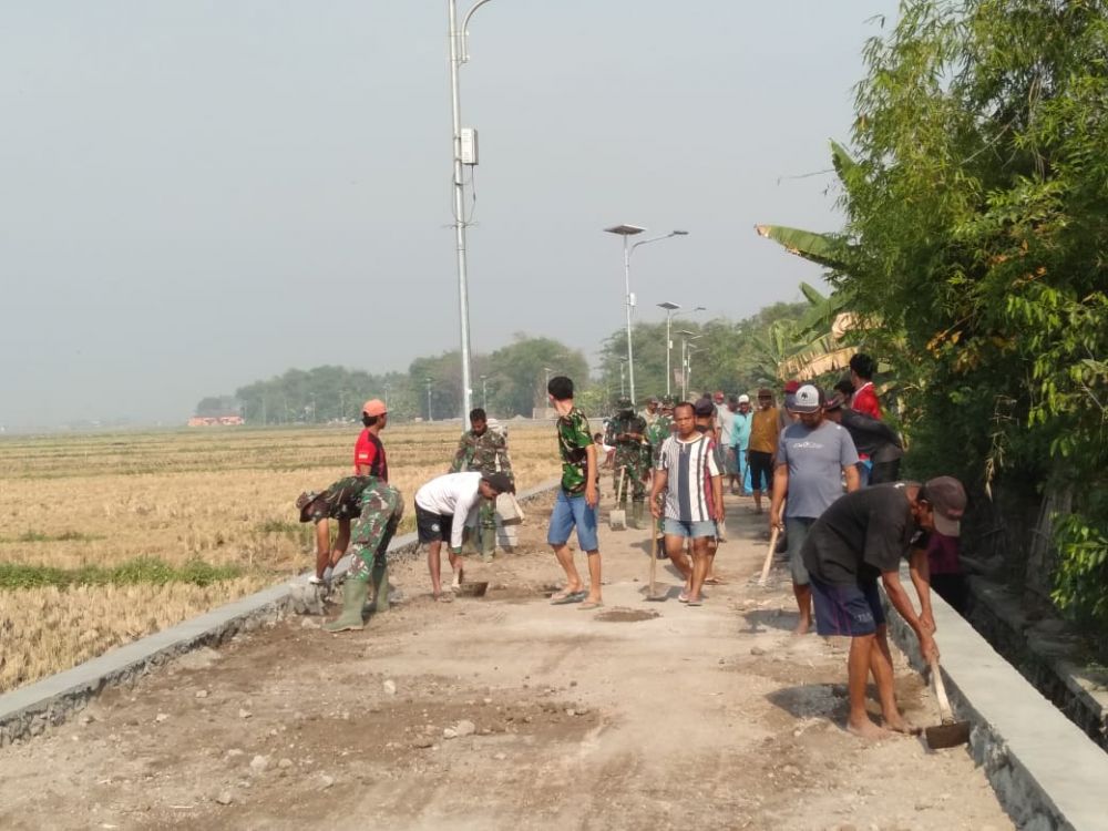 Dengan TMMD Kita Cerminkan Kehidupan Berpancasila